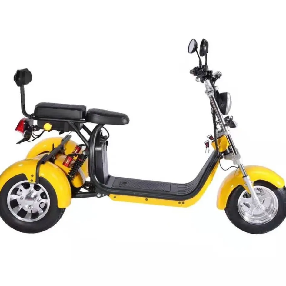 Săptămânal 3 roata de scuter electric triciclu 2000w citycoco fierbinte de vânzare în UE antrepozit3