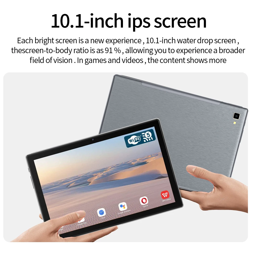 Versiune globală Tab 4G LTE de Rețea WiFi 10.1 Inch 6GB+128GB de Învățare Tableta de Clasă On-line HD Tablete Android 11 Bluetooth3