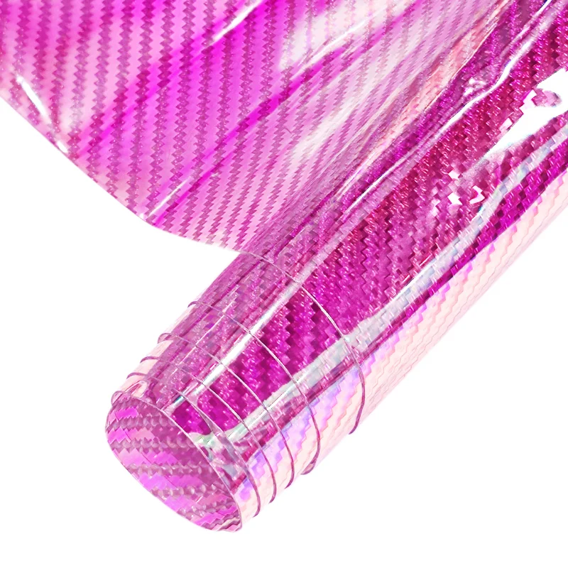 Zăbrele transparente din PVC super holografice transparente de vinil imitatie de piele foaie pentru DIY cercei arc sac de meserii DIY de producție3