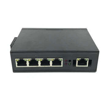 5-port 1000M DIN-Rail reușit Industriale Comutator de Rețea Ethernet switch de rețea gigabit poe switch POE alimentat comutatorul