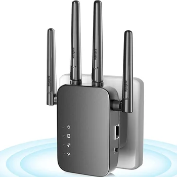 Wireless WiFi Extender Rază Lungă de Amplificator de Semnal Acoperă Până la 4000sq.ft și 38 Dispozitiv w/ Port Ethernet 2023 Noi Upgrad pentru Acasă
