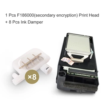 OYfame F186000 F186010 capului de Imprimare Pentru Epson R1800 R2000 R2400 Cu Cerneală Liber Amortizor DX5 ECOSolvent Capului de Imprimare Secundar de Criptare