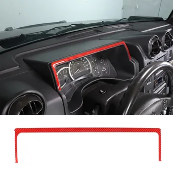 Pentru Hummer H2 2003-2007 moale fibra de carbon de bord auto tapiterie autocolante de interior modificarea accesorii