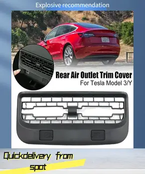 Serial American Pentru Tesla 3/Y Upgrade Spate De Evacuare A Aerului Capac De Praf Upgrade Usb Silicon Capac De Protecție Interior En-Gros