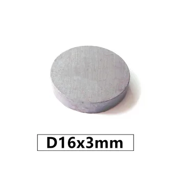 10-40 buc/lot Y30 Disc Magnet de Ferită 16*3 mm magnet Permanent 16mm x 3mm Negru Rotund Difuzor cu magnet 16x3 mm