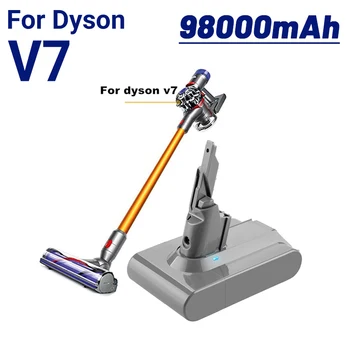 Dyson v8 v7 aspirator baterie sv10 5000mah 21.6 v full/pufos