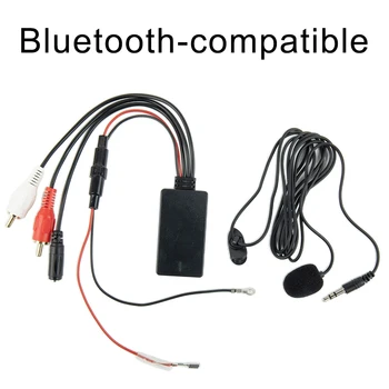 Universal Auto RCA Adaptor USB Wireless Bluetooth Receptor Home Media AUX Bluetooth 2RCA Conector Muzica AUX Adapte