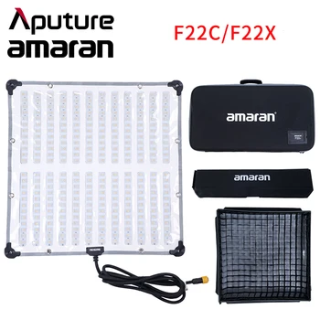 Aputure Amaran F22C/F22X Flexibil Lumina RGBWW Plin de Culoare Lumina Video 2500-7500K Studio Lampa Softbox cu Grid