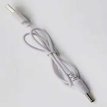 DC Cablu de Alimentare de 3,5 mm Gaură Rotundă Lampă de Masă Mini Ventilator Cablu de Alimentare DC Cap Rotund USB La 35135 Linie de Încărcare LED