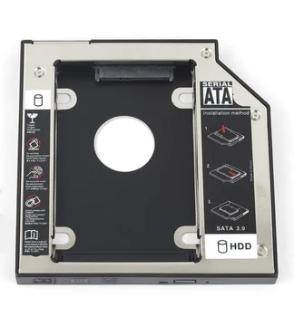 9.5 mm SATA 2-lea Hard Disk SSD HDD Caddy Pentru laptop Dell Vostro 15 3558 3568