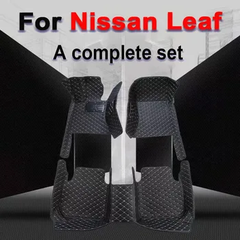 Auto Covorase Pentru Nissan Leaf ZE1 2018~2022 din Piele de Lux Mat Durabil Pad Covoare Piese de Interior Covoare Set Accesorii Auto 2019