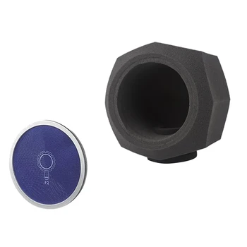Microfon Wind Shield Spuma Capac Filtru, Filtru Acustic pentru Studiouri de Înregistrare Microfoane,pentru cele Mai multe Microfoane,Stil 2