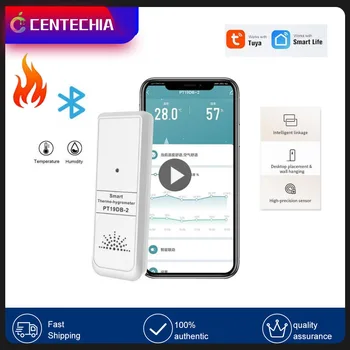 Tuya Inteligent De Temperatură Exterioară Senzor De Umiditate -20℃-70℃ Gama De Detectare App Mobil De Monitorizare De La Distanță Suport Bluetooth Gateway