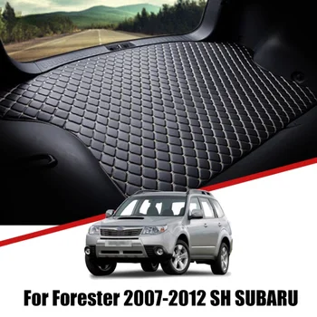 Piele Portbagaj Covorașe Pentru Subaru Forester SH 2007 2008 2009 2010 2011 2012 rezistent la apa Podea Tampoane Tava de Linie de Mărfuri Accesorii