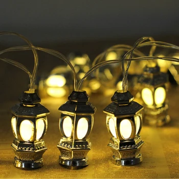 10 LED Castelul Șir de Led-uri de Lumină Palatul Lanterna LED String Interioară Lampă în aer liber Casă de Vacanță Decorare