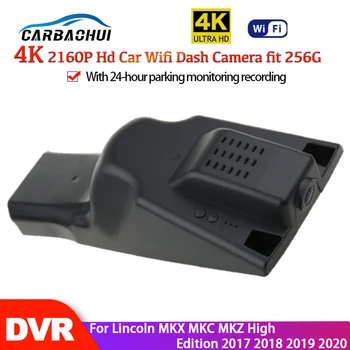 4K DVR Auto 24h Parcare de Monitorizare Viziune de Noapte Dash cam cameră Specială Pentru Lincoln MKX MKC MKZ Mare Ediția 2017 2018 2019 2020