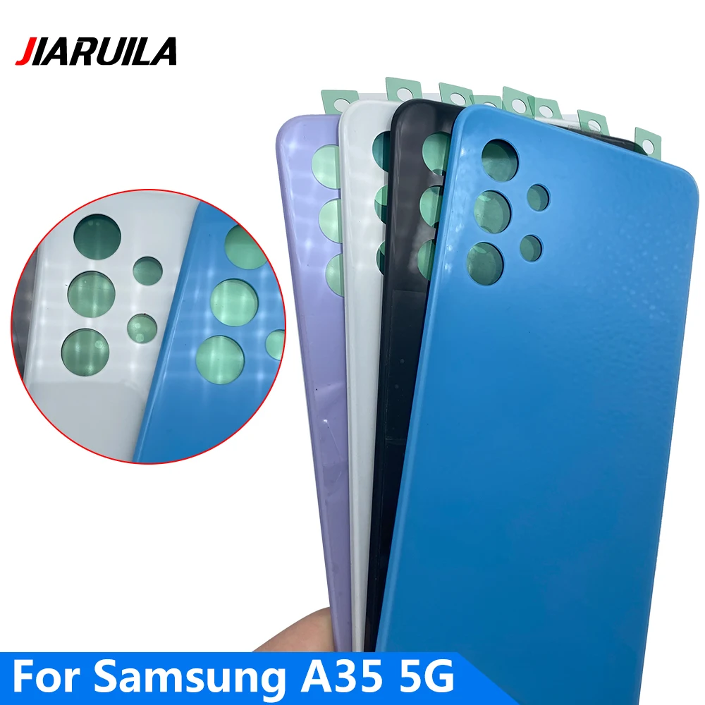 10buc Capacul din Spate de Locuințe Ușa Caz de Înlocuire Spate Capac Baterie Piese Pentru Samsung Galaxy A52 A72 A32 4G 5G + Adeziv Autocolant4