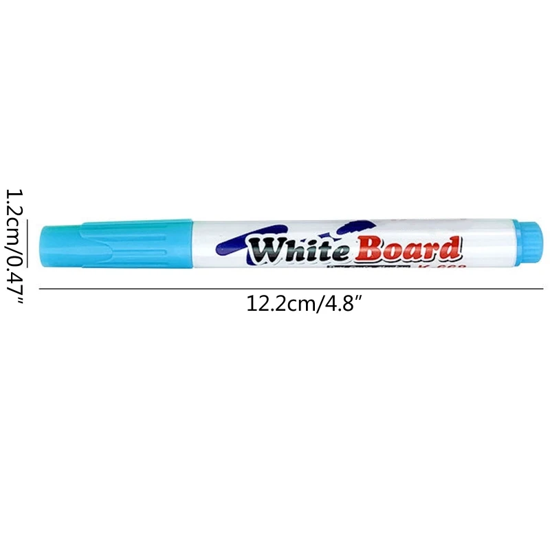 12 Culori Whiteboard Markere Erasable Colorate, Stilouri-Marker Creta Lichid Pixuri pentru Birou Școală Tabla Tabla4