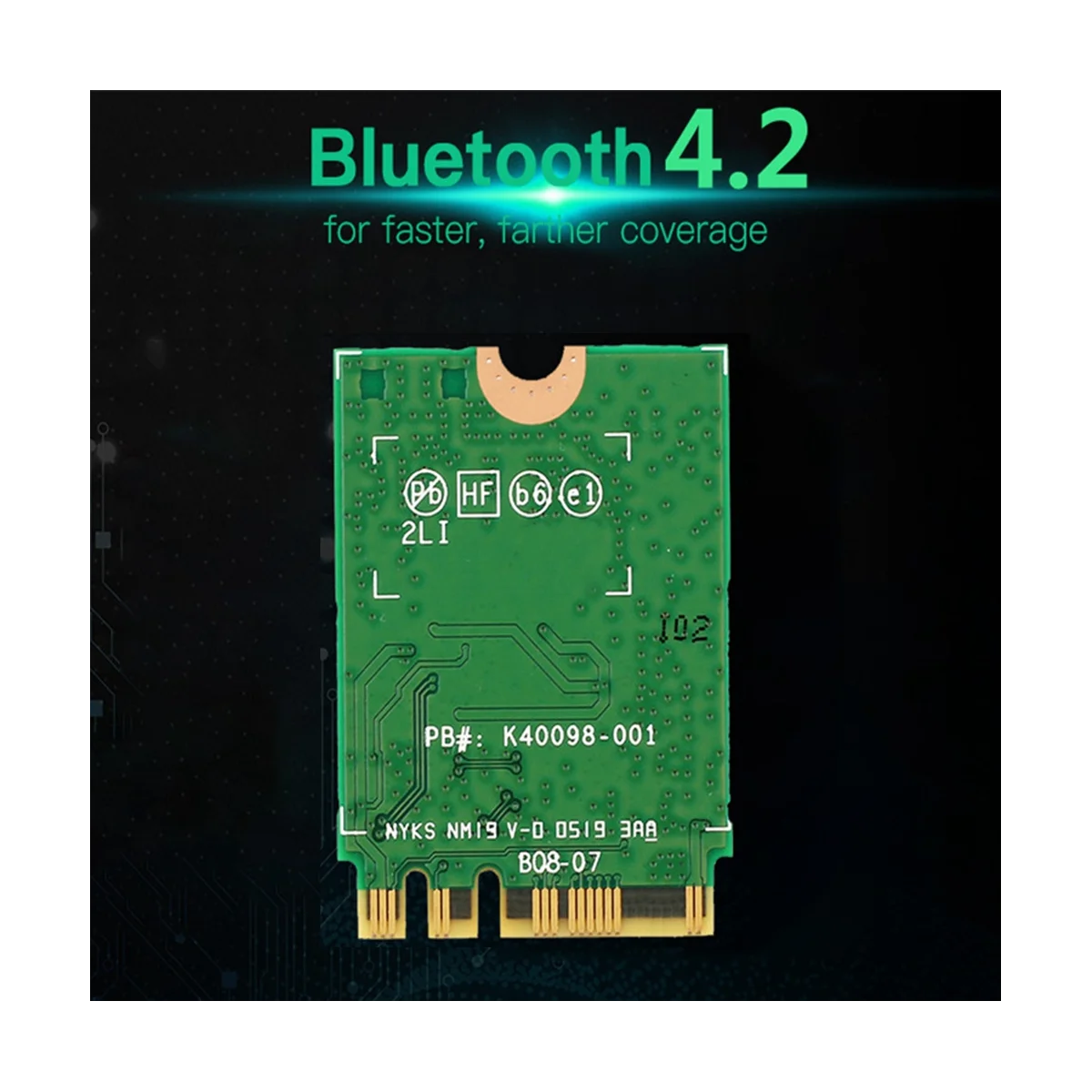 8260 8260NGW placa WiFi+2X8DB Antena 2,4/5Ghz 867M Bluetooth 4.2 unitati solid state M. 2 WiFi Card Wireless Module pentru Intel AC 82604