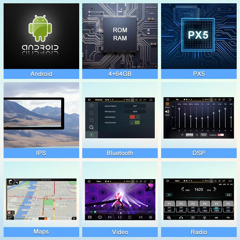 Android Radio Auto Pentru KIA RIO 2017- (Rusia) Video Multimedia Player cu Ecran Tactil de Navigare Stereo GPS Dvd Carplay Unitatea de Cap4