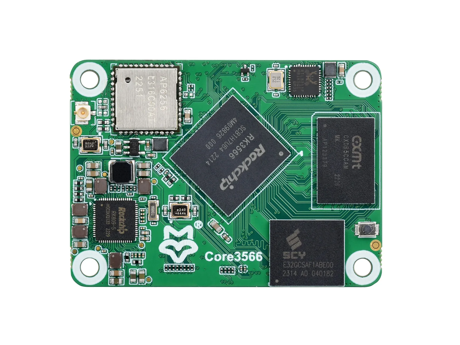 Core3566 Module, Kit, Rockchip RK3566 Quad-core, Compatibil Cu Raspberry Pi CM44