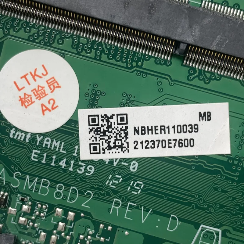 DA0ZASMB8D2 Placa de baza Pentru Acer A314-21 A315-21 Laptop Placa de baza Cu A9-9420E CPU 100% Complet Testat de Lucru Bine4