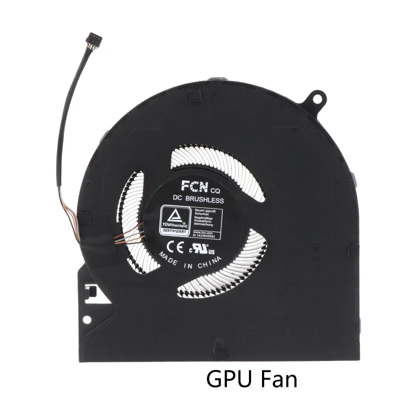 GPU CPU Fan Laptop Cooling Fan DC 5V 0.5 a 4-pin 4-fire pentru Razer Blade15 RZ09-0301 Laptop Parte Motor fără Perii4