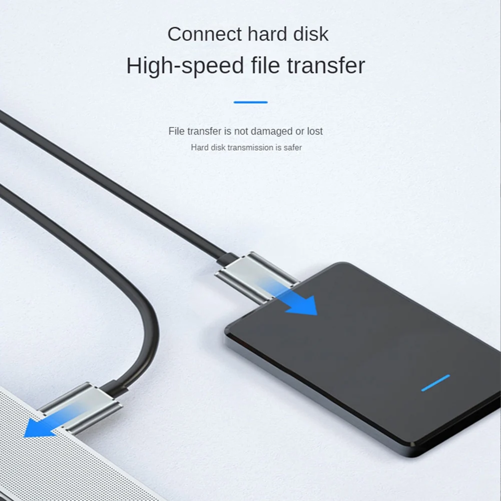Hard Disk Extern Cablu USB Micro-B HDD Cablu Micro-B Cablu de Date SSD Cablu Sata pentru Hard Disk Micro-B USB3.0, 0,5 M4