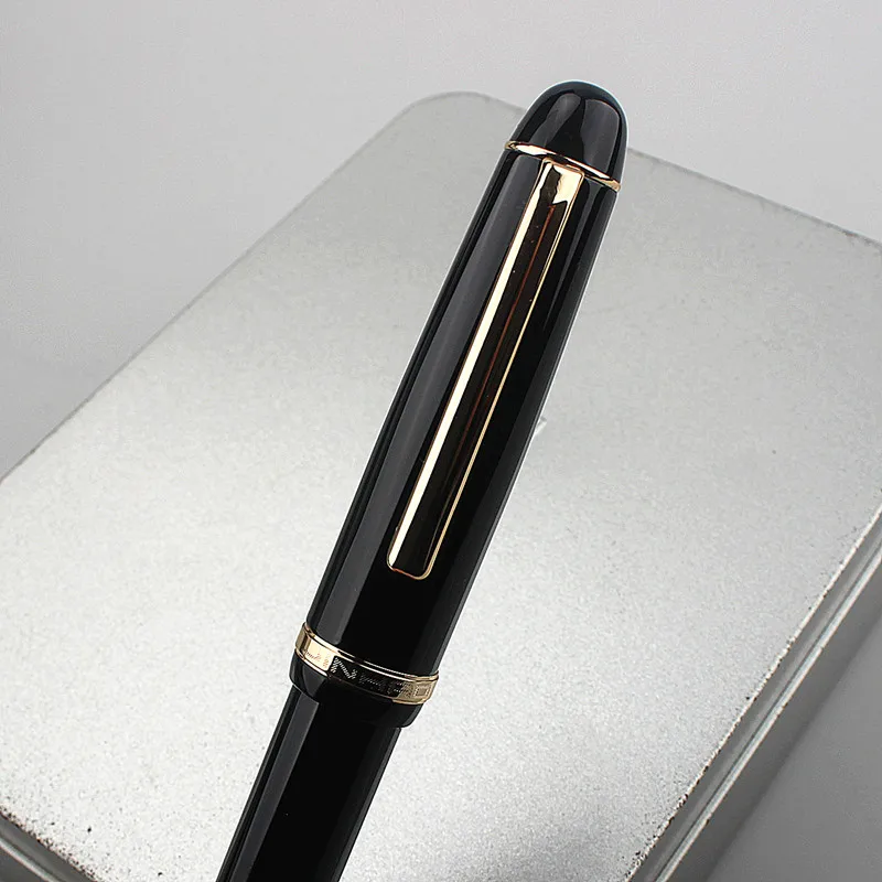 Noi Jinhao X350 stilou cu peniță M din metal negru Birou de Afaceri Scoala de Rechizite Bine Peniță de scris, Pixuri, cadouri pentru prieten4