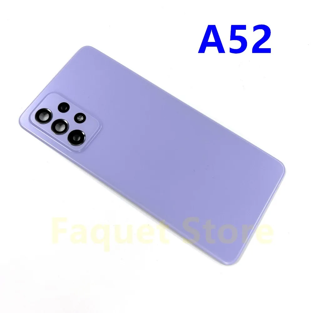 Original A52 a52s Shell Baterie Capac Caz Ușă din Spate Pentru Samsung Galaxy A52 4G 5G a525 a526 a528 Locuințe Înapoi Caz Capacul din Spate4