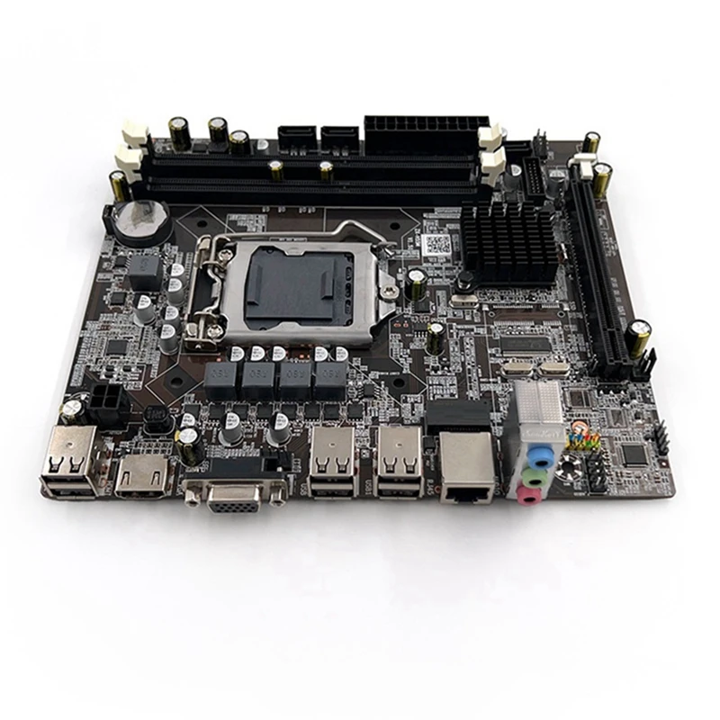 Placa de baza H55 Accesorii Piese LGA1156 Suporta I3 530 I5 760 Serie CPU Memorie DDR3 +I3 530 CPU+Comutator Cablu+Pad Termic4