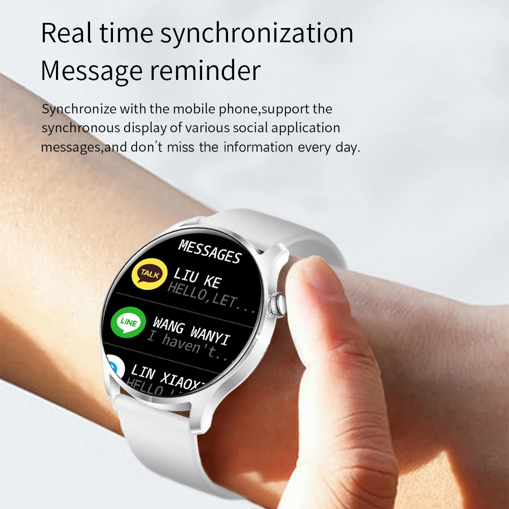 SENBONO Moda Ceas Inteligent Bărbați Smartwatch 2023 Nou Sport de Ritm Cardiac de Oxigen din Sange Impermeabil Ceasuri pentru Femei Xiaomi, Huawei4