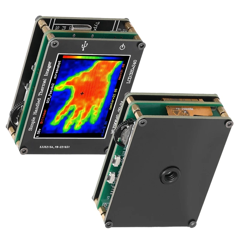 Senzor infraroșu Simplu Termica Rezoluție Definiție Clară Imaging Camera 2.0 Inch LCD 240X320 -40℃ La 300℃4