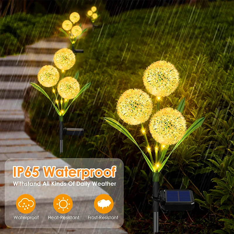 Solar papadie Lumini de Curte în aer liber cu LED-uri impermeabil Villa garden atmosfera decor gazon sol plug-in lumini4