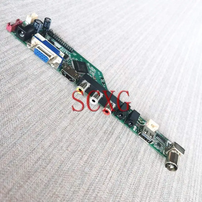 TV Analogic Monitor Matrice Controler de Bord se Potrivesc M156B3 M156BGE VGA AV USB RF LVDS 30 Pin 15.6