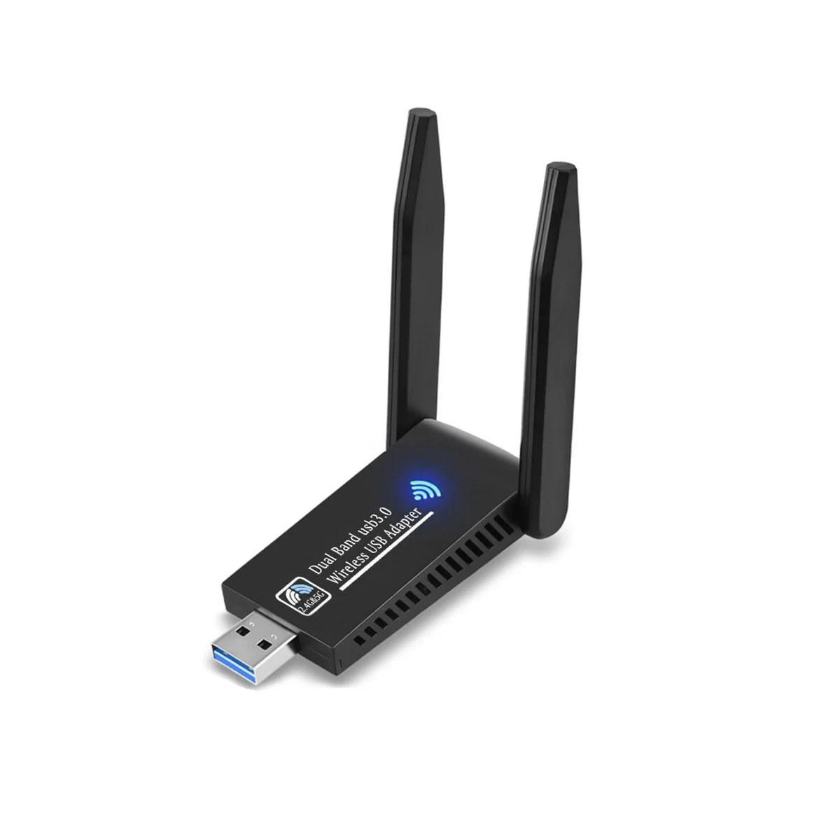 WiFi placa de Retea Wireless USB 3.0 1300M Adaptor AC1300 cu Antena pentru Laptop PC Mini Dongle4