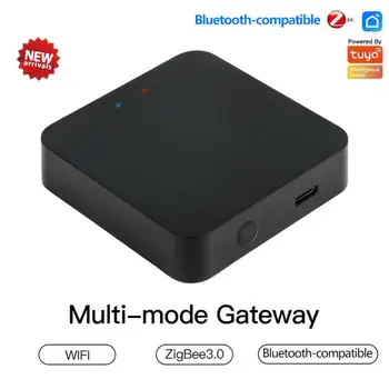 Tuya Multi-mode Smart Gateway ZigBee 3.0 Bluetooth-compatibil cu Ochiuri Hub Inteligent Viață Prin intermediul Alexa Google Control Acasă