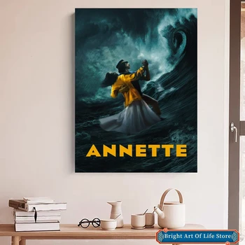 Annette (2021) Movie Poster De Arta Acoperi Star Imprimare Foto Apartament Home Decor Pictura Pe Perete (Fara Rama)