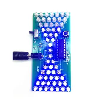 DIY Analog Electronic Clepsidra Kit STC Microcontroler Formare de Competențe Largi Părți Microcontroler LED DIY Piese Libere