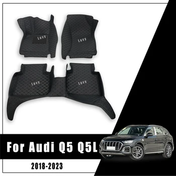 Piciorul Covoare Interior Auto Piese Auto Covorase Pentru Audi Q5 Q5L 2023 2022 2021 2020 2019 2018 Accesorii Produse de Înlocuire