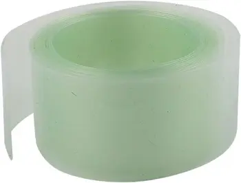 Keszoox 6.5 ft 18.5 mm Dia PVC Transparent se contractă la Căldură Tub Baterie Tub de Protecție