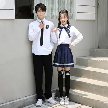 Coreeană Academia stil high fusta elevi de liceu, elevi de liceu, uniforme școlare pentru sport de primăvară, clasa uniforme,