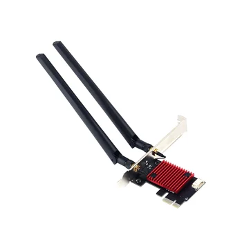 2974Mbps WIFI6 AX200 PCI-E Wireless Adaptor WiFi 2.4 G 5Ghz Dual Band placa de Retea Bluetooth 5.2 Desktop placa de Retea