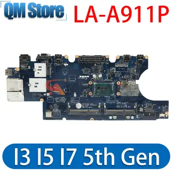 LA-A911P Pentru dell Latitude 15 5550 E5550 Notebook Placa de baza NC-0XGMKX 0V82HM Placa de baza cu 3755U i3 i5 i7 de generația a 5 CPU