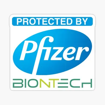 Protejat De Pfizer Biontech 5PCS Autocolante Auto pentru Decoratiuni Copil de Artă Living Amuzant Decor de Fundal Sticle de Apă
