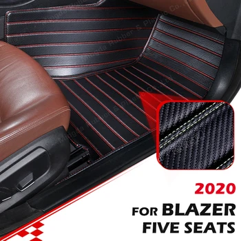 Custom din Fibra de Carbon stil Covorase Pentru Chevrolet Blazer 5 Locuri 2020 Jos Covor de Acoperire Automobile Accesorii de Interior