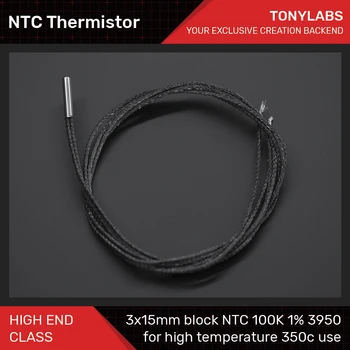 TONYLABS NTC 100% 3950 Termistor 350 ° c pentru temperatură Înaltă cu Filament de Imprimare 3D