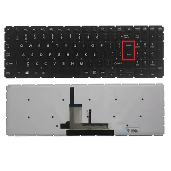 Noua tastatură engleză pentru Toshiba Satellite L50-B L55-B S50-B L55DT-B S55-B NE/UI Tastatura Laptop negru cu lumina de Fundal