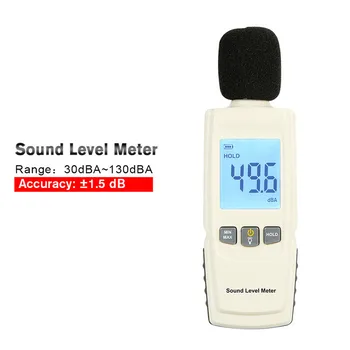 GM1352 Mini Nivel de Sunet Metru Decibel Recorder Audio Zgomot Detector Digital Instrument de Diagnosticare Auto Microfon Piese Accesorii