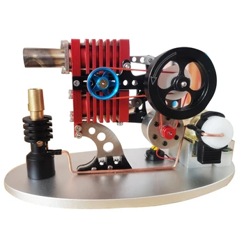 1 BUC Motor Stirling Model Rocker Arm Motor Stirling Generator Model Experiment Științific Jucărie de Învățământ Băieți Cadou